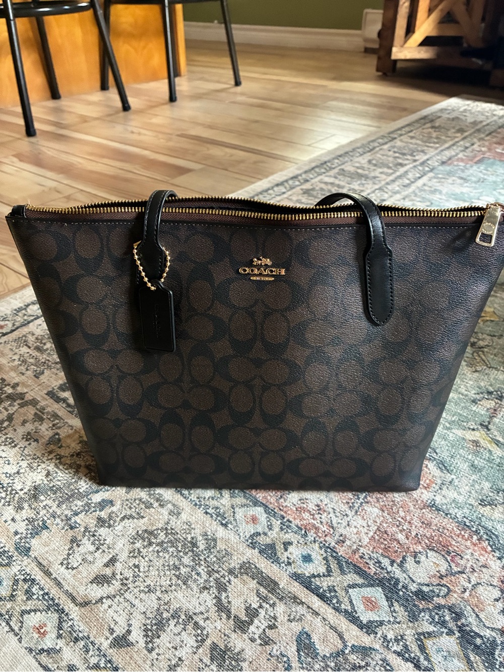 Coach City Zip Tote